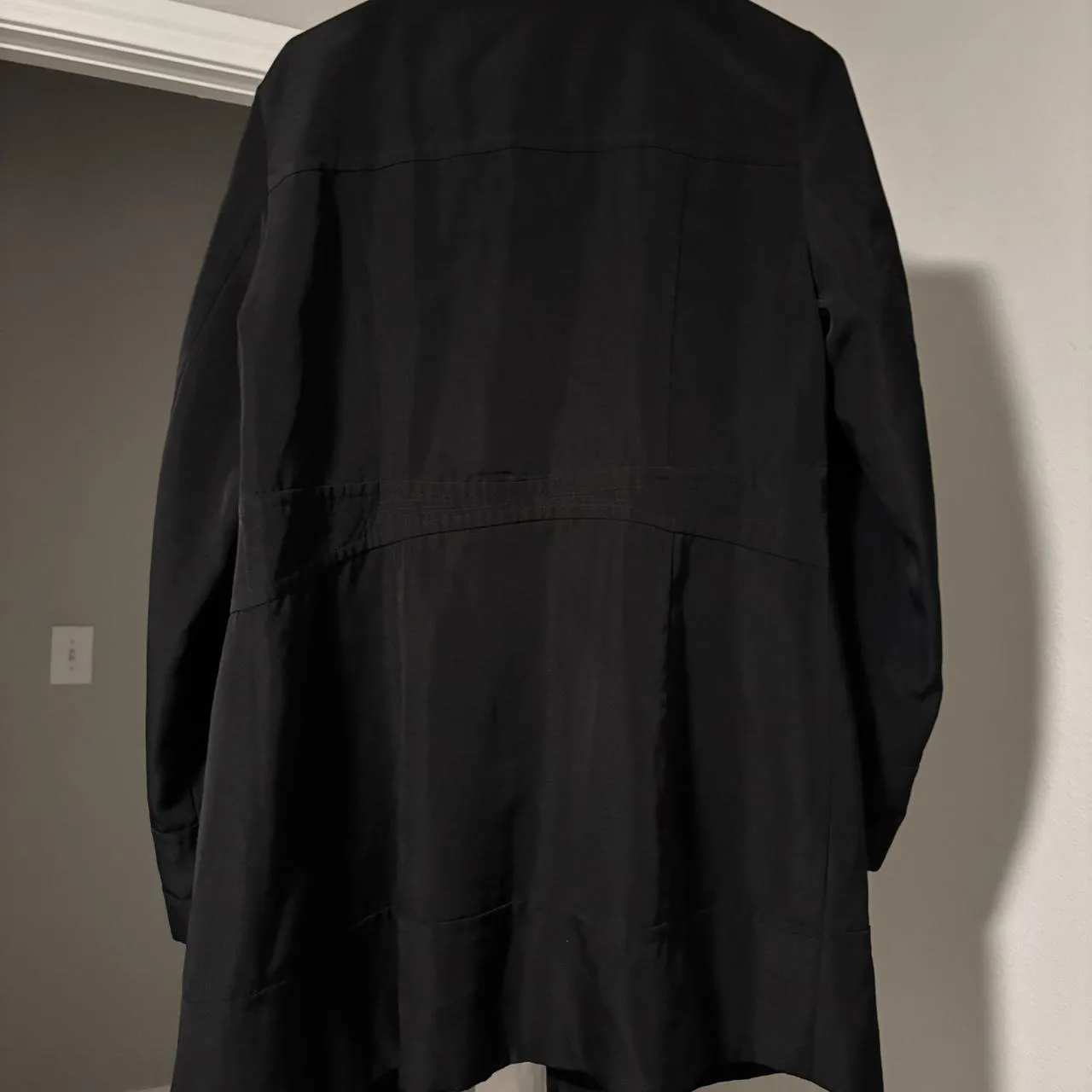 Men's Black Coat - Image 3
