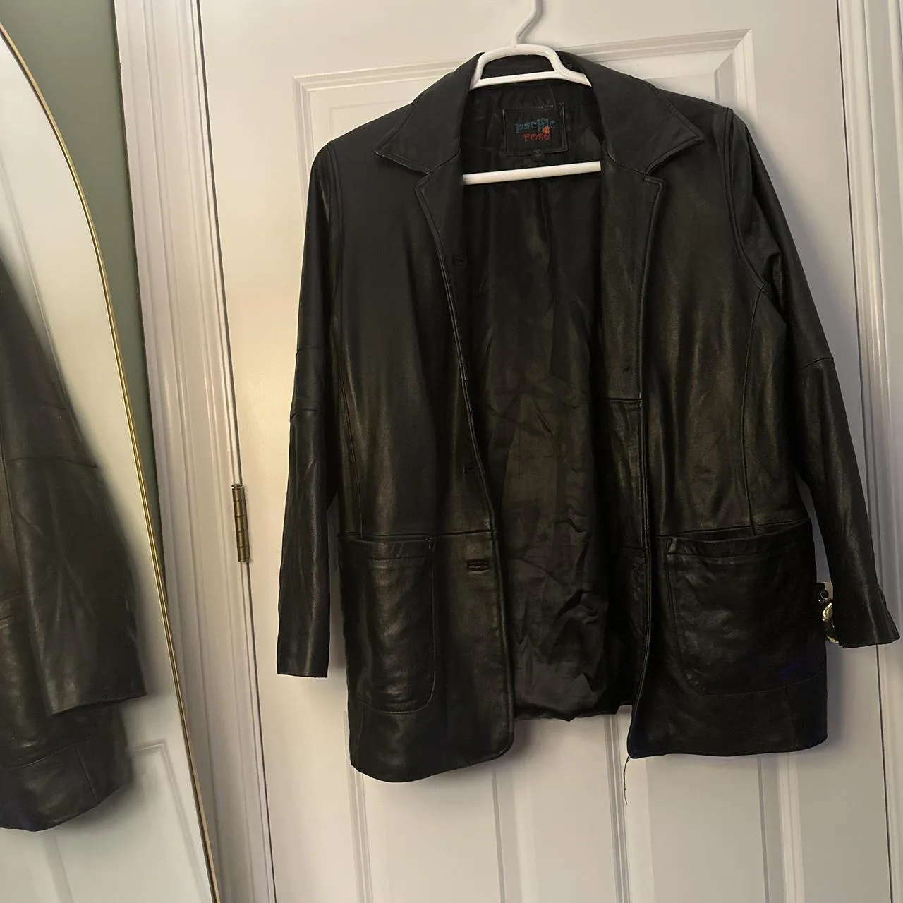 Men's Black Coat - Image 3