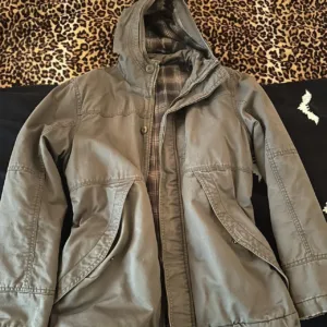 Men's Khaki and Brown Coat