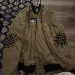 Lurking Class by Sketchy Tank Men's Khaki and Green Coat