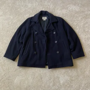 L.L.Bean Men's Navy and Black Coat