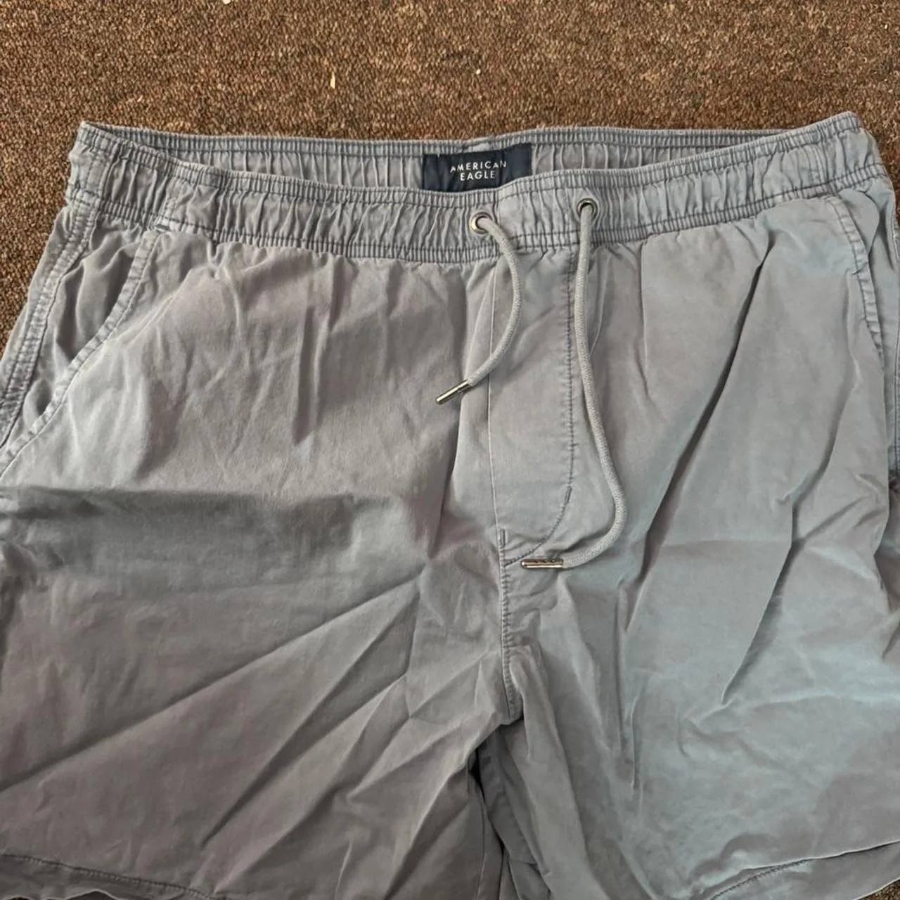 American Eagle Outfitters Men's Tan and Cream Shorts - Image 4