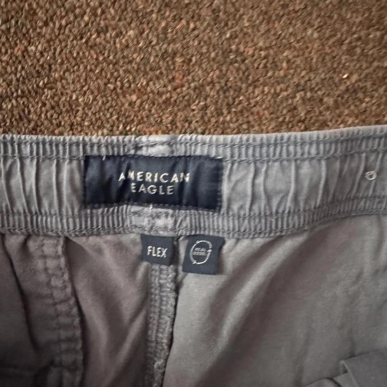 American Eagle Outfitters Men's Tan and Cream Shorts - Image 6