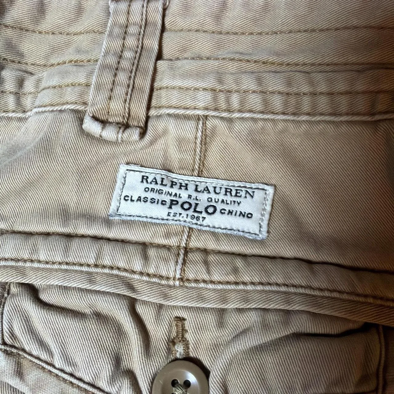 Polo Ralph Lauren Men's Tan Shorts - Image 4