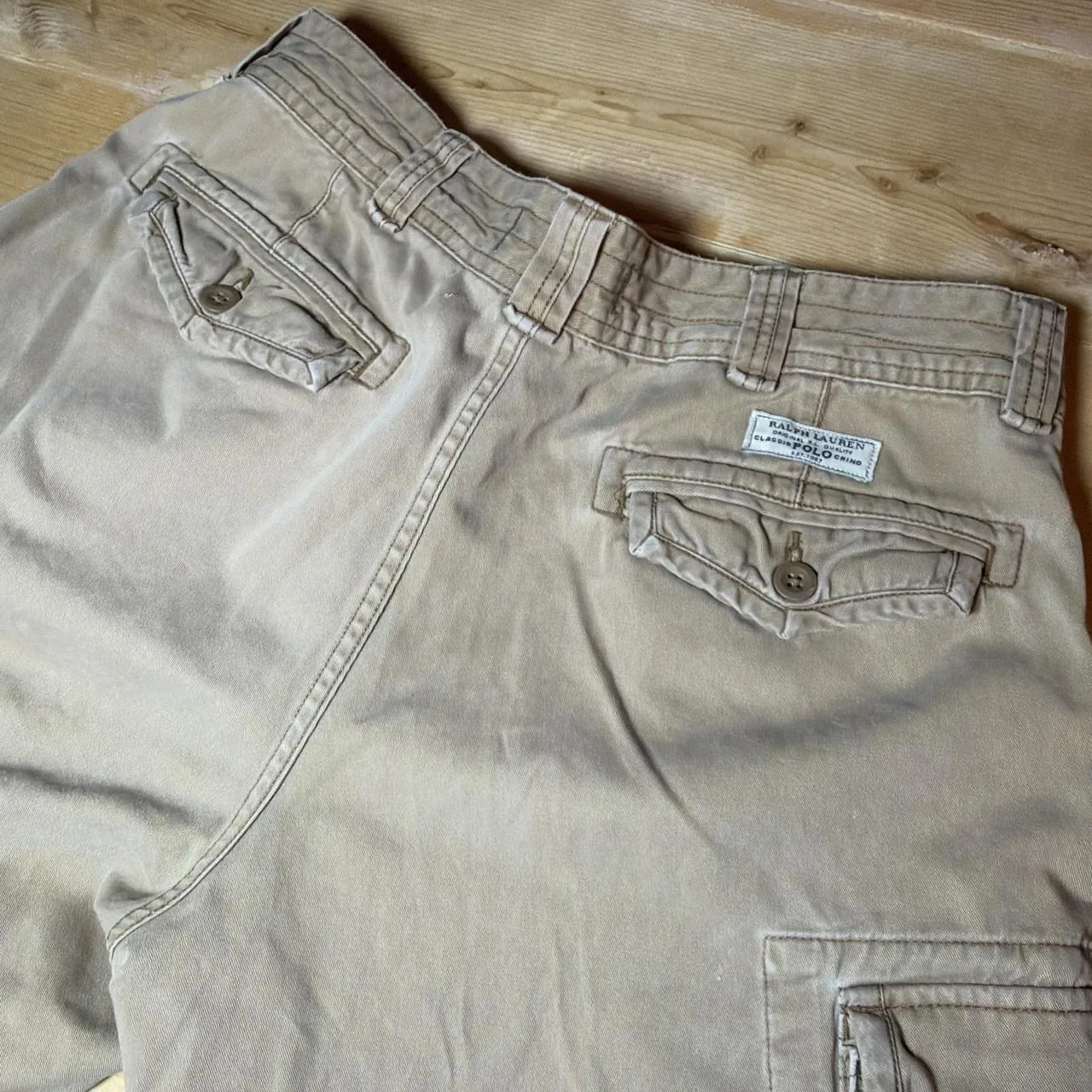 Polo Ralph Lauren Men's Tan Shorts - Image 5