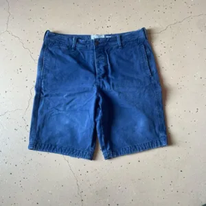Abercrombie & Fitch Men's Navy and Blue Shorts