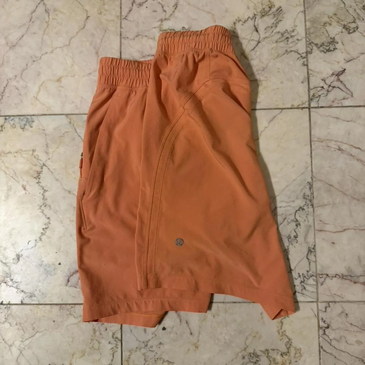 Lululemon Men's Orange Shorts