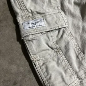 JNCO Men's Cream and Tan Shorts