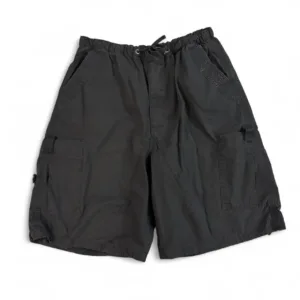 Jaded London Men's Black and Grey Shorts
