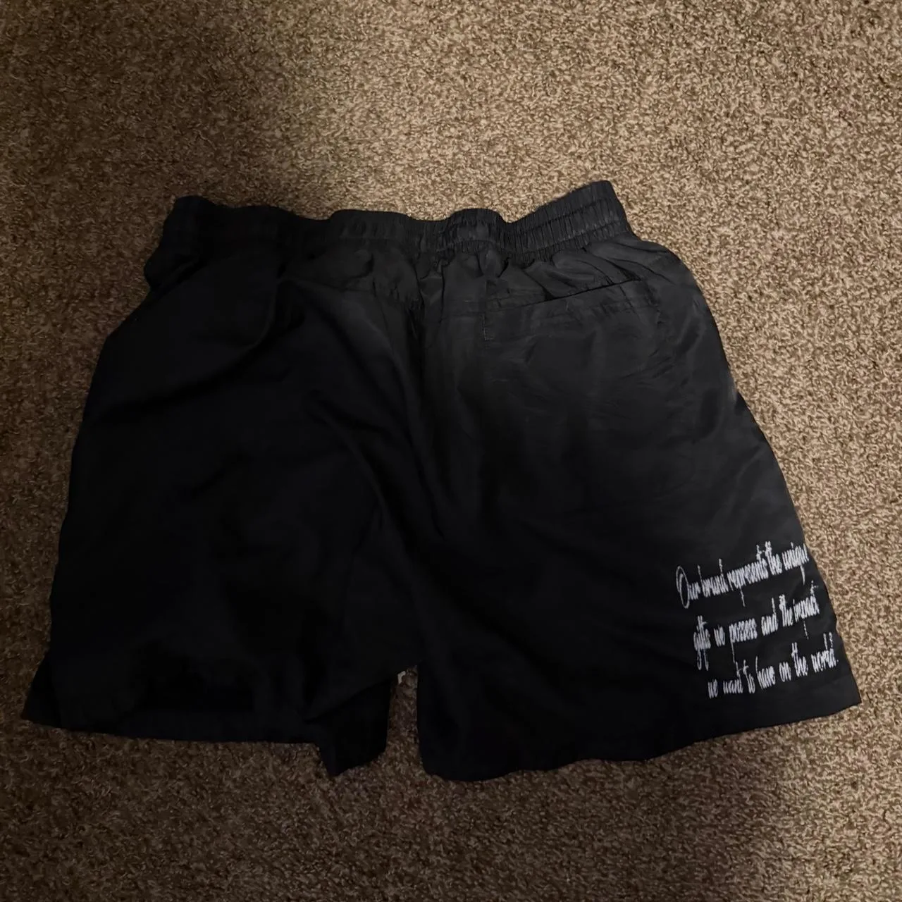 Men's Black Shorts - Image 2