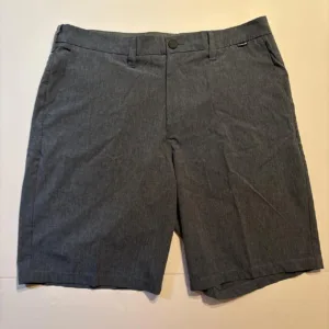 Hurley Men's Grey and Blue Shorts