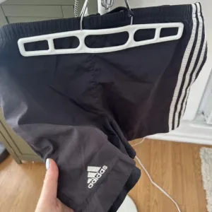 Adidas Men's Black and Navy Shorts